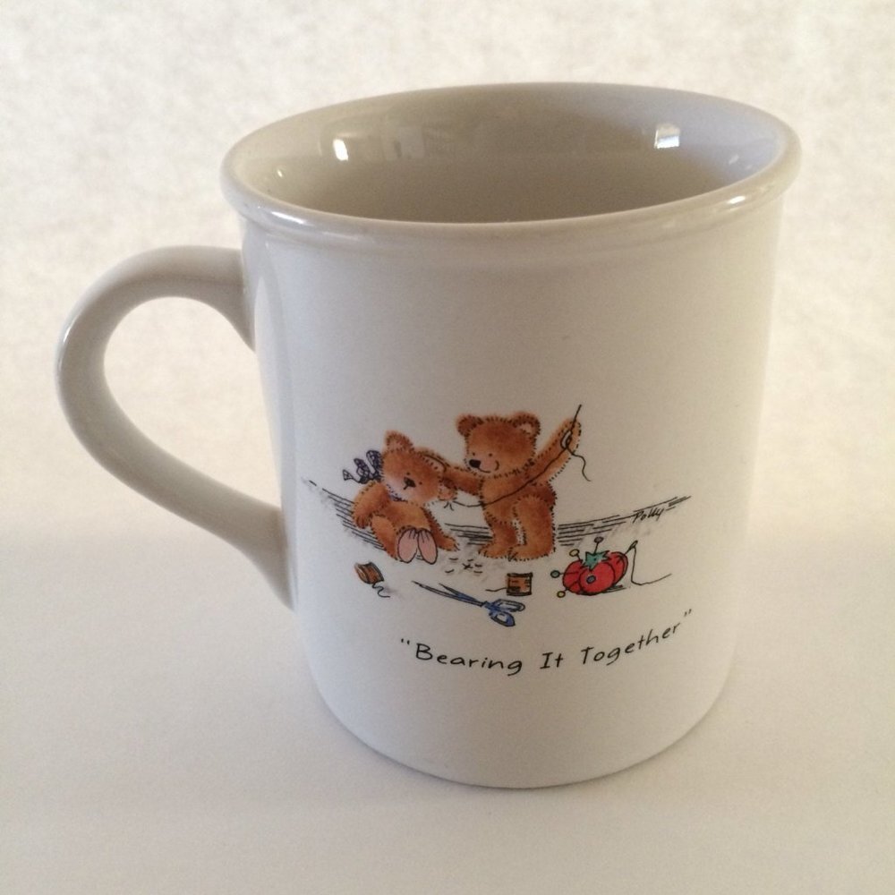 Vintage Hallmark Mug Mates Coffee Cup/Mug "Beary B